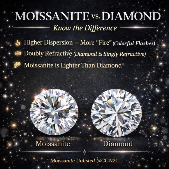 Beautiful, Personally Selected Moissanite Unlisted Inventory Listen for Details - Picture 2 of 2